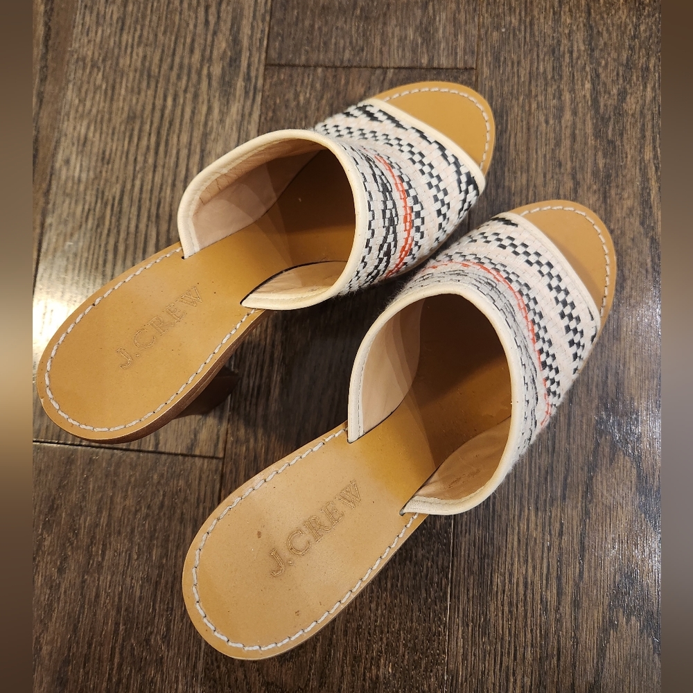 J Crew summer sandals 4"